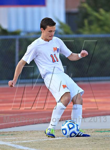 Thumbnail 3 in Jacksonville vs. Marvin Ridge (NCHSAA 3A Final) photogallery.