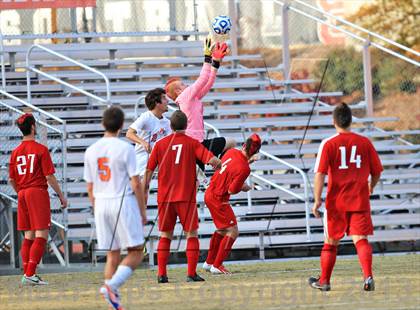 Thumbnail 1 in Jacksonville vs. Marvin Ridge (NCHSAA 3A Final) photogallery.