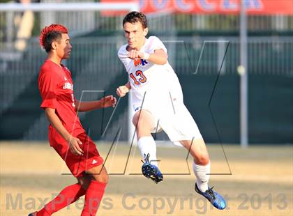 Thumbnail 2 in Jacksonville vs. Marvin Ridge (NCHSAA 3A Final) photogallery.