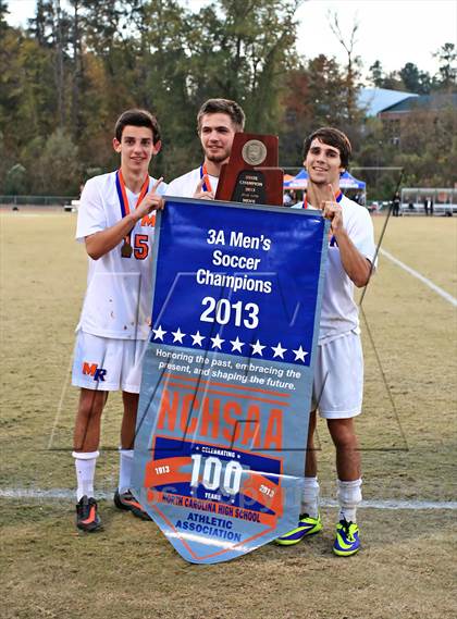 Thumbnail 1 in Jacksonville vs. Marvin Ridge (NCHSAA 3A Final) photogallery.