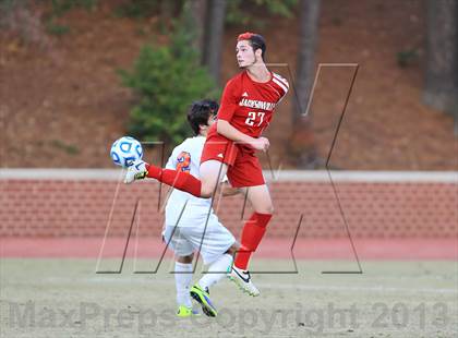 Thumbnail 3 in Jacksonville vs. Marvin Ridge (NCHSAA 3A Final) photogallery.