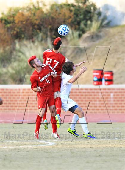 Thumbnail 1 in Jacksonville vs. Marvin Ridge (NCHSAA 3A Final) photogallery.