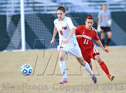 Thumbnail 1 in Jacksonville vs. Marvin Ridge (NCHSAA 3A Final) photogallery.