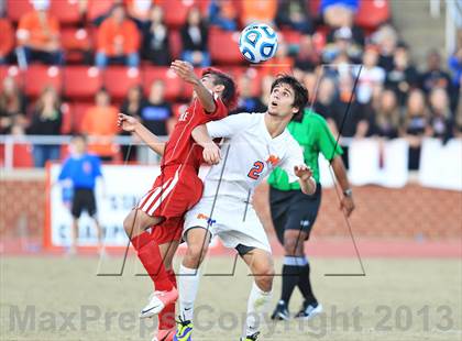 Thumbnail 1 in Jacksonville vs. Marvin Ridge (NCHSAA 3A Final) photogallery.