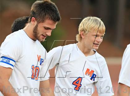 Thumbnail 2 in Jacksonville vs. Marvin Ridge (NCHSAA 3A Final) photogallery.