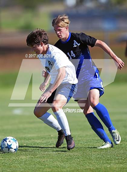 Thumbnail 1 in Randolph vs Auburn (Southern Soccer Challenge Invitational Tournament) photogallery.
