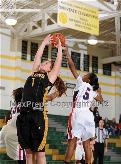 Thumbnail 1 in Karns vs. West  (Knoxville Catholic Pilot Tournament) photogallery.