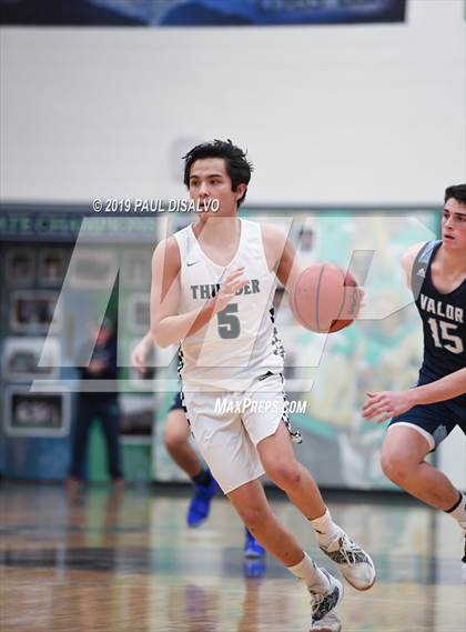 Thumbnail 1 in ThunderRidge vs. Valor Christian photogallery.