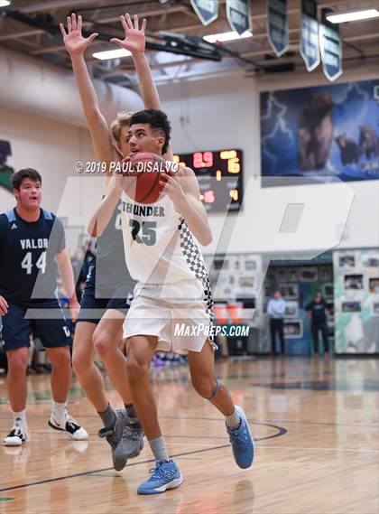 Thumbnail 2 in ThunderRidge vs. Valor Christian photogallery.