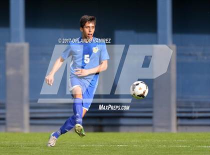 Thumbnail 2 in San Pasqual vs Patrick Henry (Soccer at the Q) photogallery.