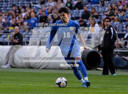 Thumbnail 3 in San Pasqual vs Patrick Henry (Soccer at the Q) photogallery.