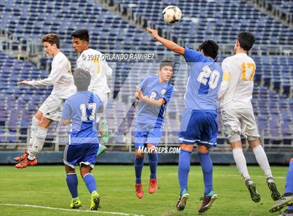 Thumbnail 3 in San Pasqual vs Patrick Henry (Soccer at the Q) photogallery.