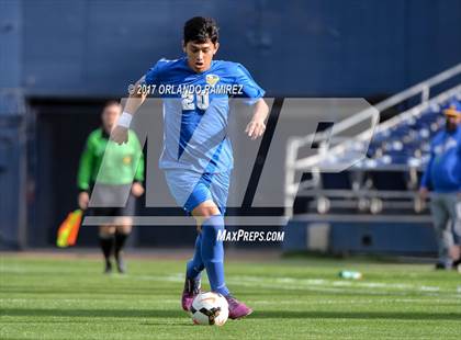 Thumbnail 3 in San Pasqual vs Patrick Henry (Soccer at the Q) photogallery.