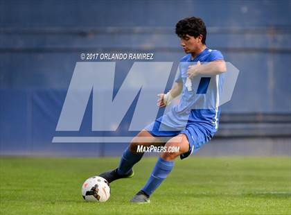 Thumbnail 3 in San Pasqual vs Patrick Henry (Soccer at the Q) photogallery.