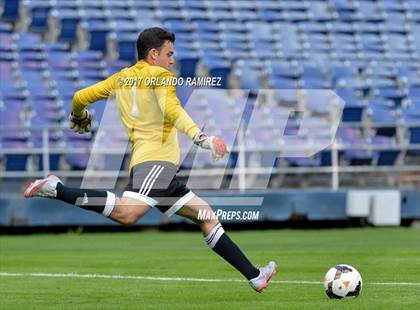 Thumbnail 2 in San Pasqual vs Patrick Henry (Soccer at the Q) photogallery.