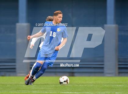 Thumbnail 2 in San Pasqual vs Patrick Henry (Soccer at the Q) photogallery.