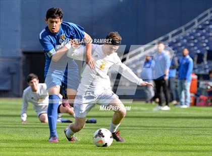 Thumbnail 2 in San Pasqual vs Patrick Henry (Soccer at the Q) photogallery.