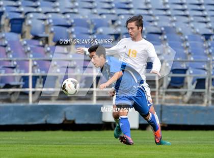 Thumbnail 2 in San Pasqual vs Patrick Henry (Soccer at the Q) photogallery.