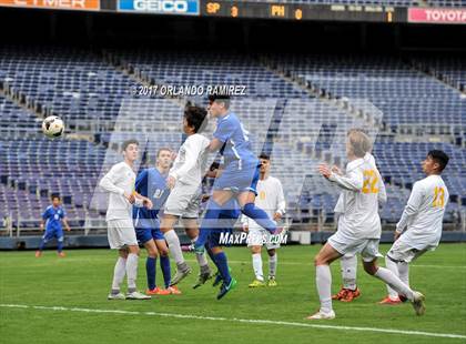 Thumbnail 2 in San Pasqual vs Patrick Henry (Soccer at the Q) photogallery.