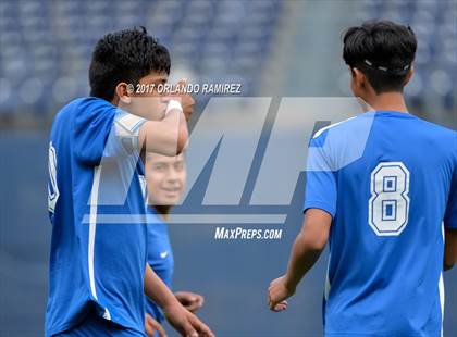 Thumbnail 3 in San Pasqual vs Patrick Henry (Soccer at the Q) photogallery.