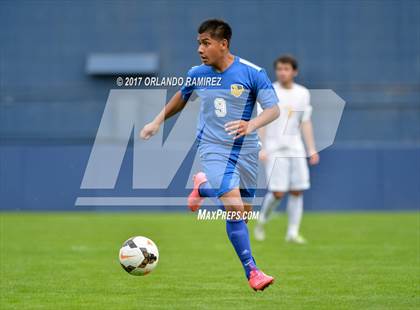 Thumbnail 2 in San Pasqual vs Patrick Henry (Soccer at the Q) photogallery.