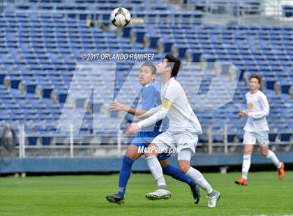 Thumbnail 1 in San Pasqual vs Patrick Henry (Soccer at the Q) photogallery.