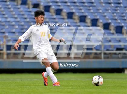 Thumbnail 3 in San Pasqual vs Patrick Henry (Soccer at the Q) photogallery.