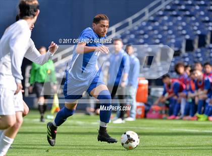 Thumbnail 1 in San Pasqual vs Patrick Henry (Soccer at the Q) photogallery.
