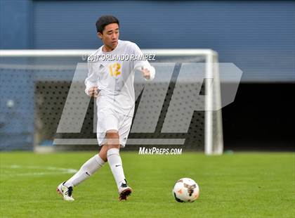 Thumbnail 1 in San Pasqual vs Patrick Henry (Soccer at the Q) photogallery.