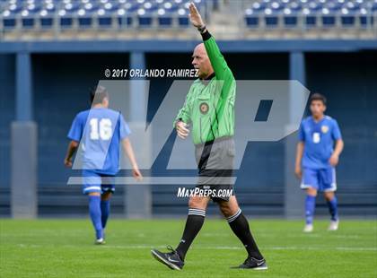 Thumbnail 2 in San Pasqual vs Patrick Henry (Soccer at the Q) photogallery.