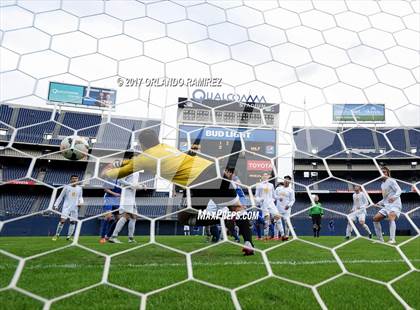 Thumbnail 2 in San Pasqual vs Patrick Henry (Soccer at the Q) photogallery.