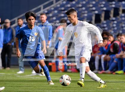 Thumbnail 2 in San Pasqual vs Patrick Henry (Soccer at the Q) photogallery.