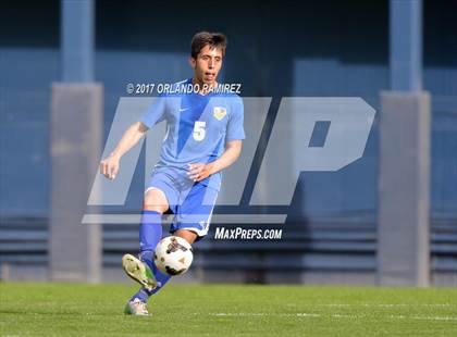 Thumbnail 1 in San Pasqual vs Patrick Henry (Soccer at the Q) photogallery.