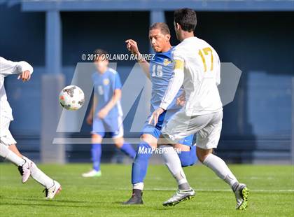 Thumbnail 2 in San Pasqual vs Patrick Henry (Soccer at the Q) photogallery.