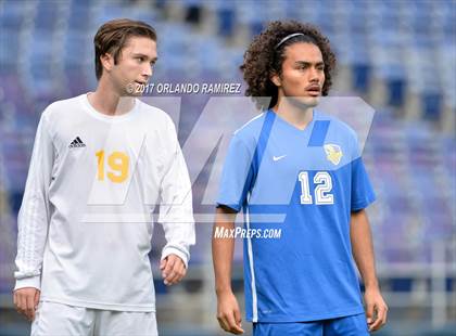 Thumbnail 3 in San Pasqual vs Patrick Henry (Soccer at the Q) photogallery.
