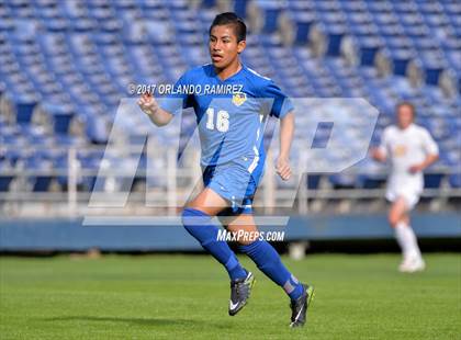 Thumbnail 3 in San Pasqual vs Patrick Henry (Soccer at the Q) photogallery.