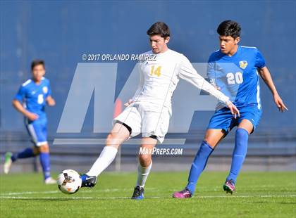 Thumbnail 3 in San Pasqual vs Patrick Henry (Soccer at the Q) photogallery.