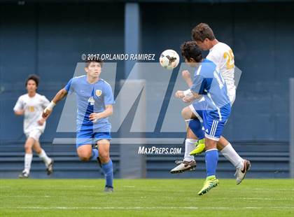 Thumbnail 2 in San Pasqual vs Patrick Henry (Soccer at the Q) photogallery.
