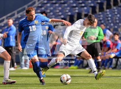 Thumbnail 1 in San Pasqual vs Patrick Henry (Soccer at the Q) photogallery.