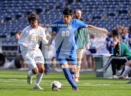 Thumbnail 3 in San Pasqual vs Patrick Henry (Soccer at the Q) photogallery.