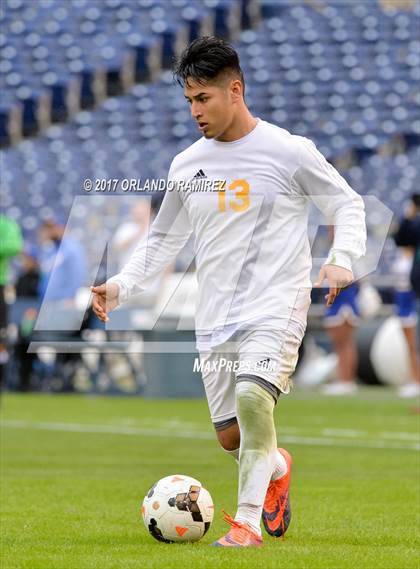 Thumbnail 1 in San Pasqual vs Patrick Henry (Soccer at the Q) photogallery.
