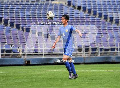 Thumbnail 1 in San Pasqual vs Patrick Henry (Soccer at the Q) photogallery.