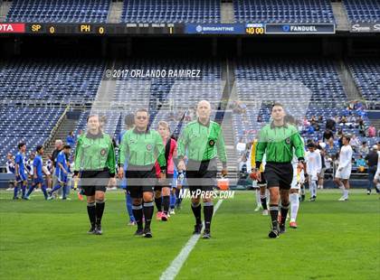 Thumbnail 3 in San Pasqual vs Patrick Henry (Soccer at the Q) photogallery.