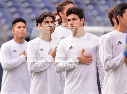 Thumbnail 1 in San Pasqual vs Patrick Henry (Soccer at the Q) photogallery.