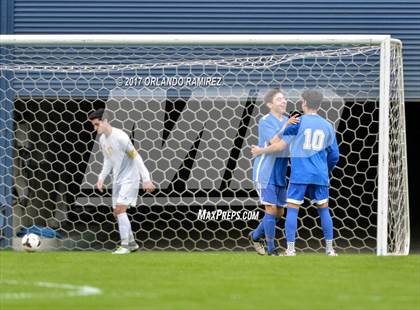 Thumbnail 2 in San Pasqual vs Patrick Henry (Soccer at the Q) photogallery.