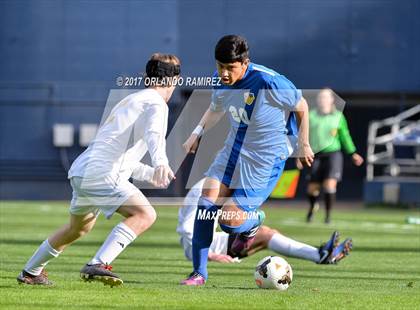 Thumbnail 2 in San Pasqual vs Patrick Henry (Soccer at the Q) photogallery.