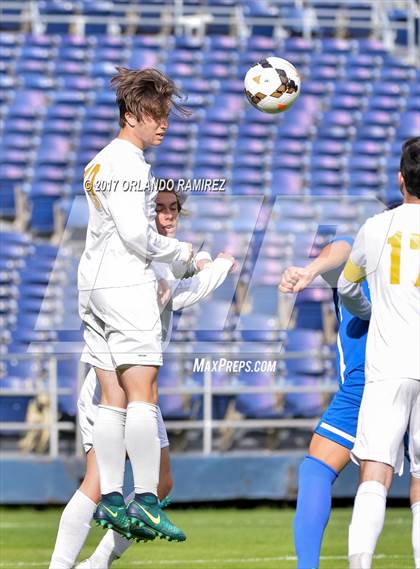 Thumbnail 2 in San Pasqual vs Patrick Henry (Soccer at the Q) photogallery.