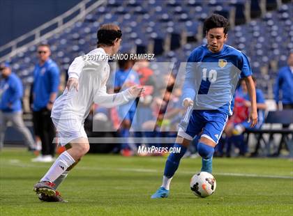 Thumbnail 3 in San Pasqual vs Patrick Henry (Soccer at the Q) photogallery.