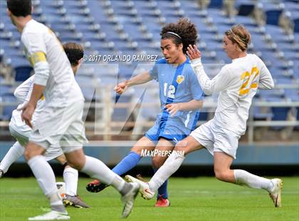 Thumbnail 1 in San Pasqual vs Patrick Henry (Soccer at the Q) photogallery.