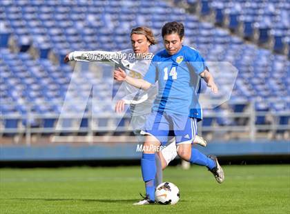 Thumbnail 2 in San Pasqual vs Patrick Henry (Soccer at the Q) photogallery.